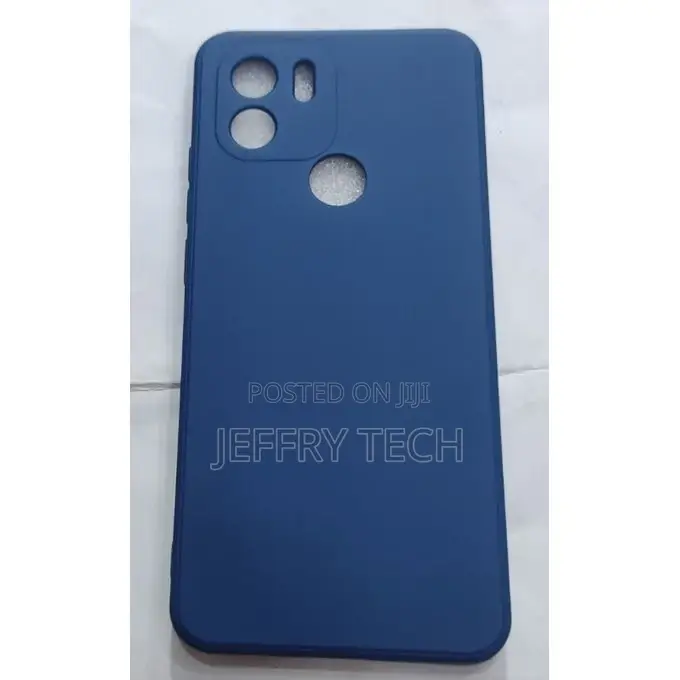 Redmi A1 Plus Silicone Protective Back Case - Blue