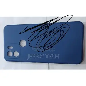 Redmi A1 Plus Silicone Protective Back Case - Blue