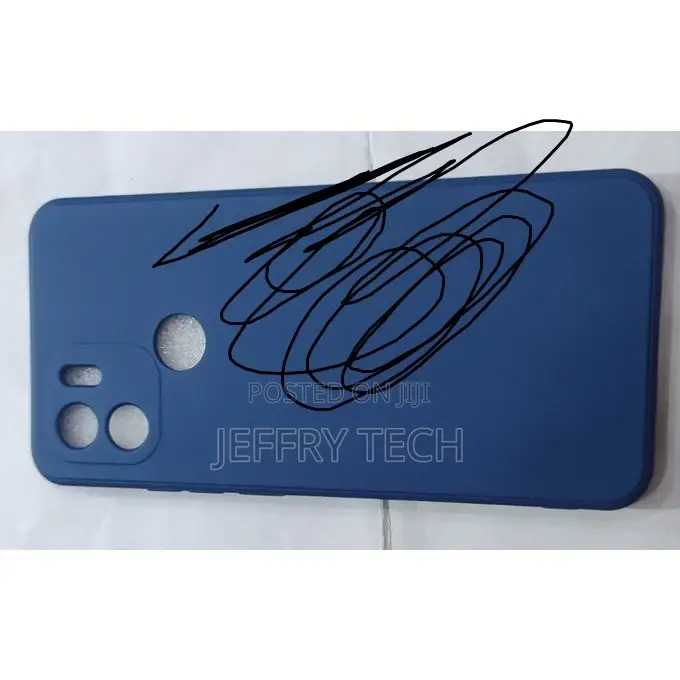 Redmi A1 Plus Silicone Protective Back Case - Blue