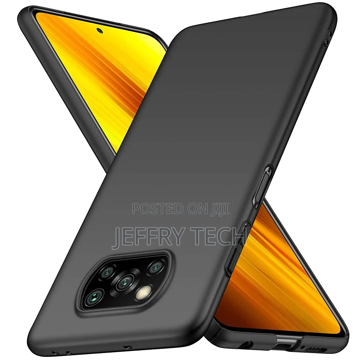 Back Cover for Poco X3 - Ultra Slim Soft Clear Finish Liquid