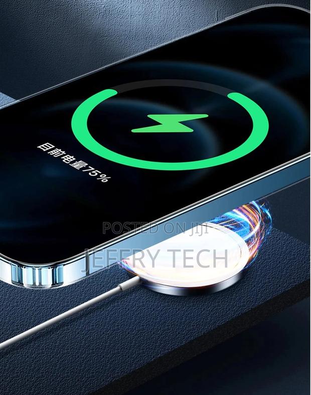 iPhone 13 Pro Magnetic Back Case Cover Magsafe Compatible C - thumbnail 3