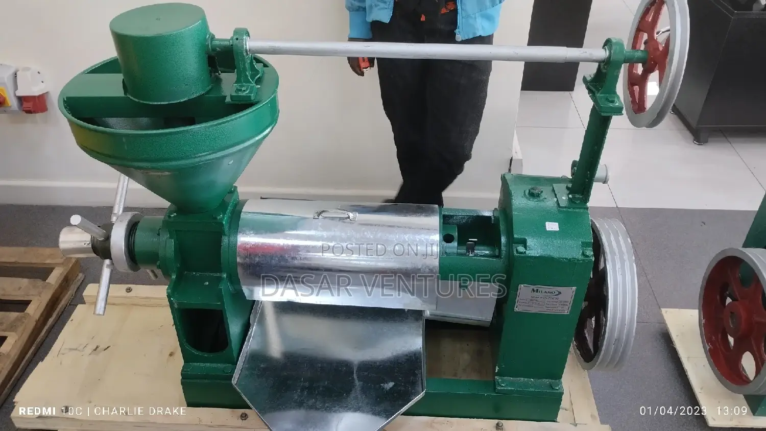 Salad Oil Press 3tonns Per Day