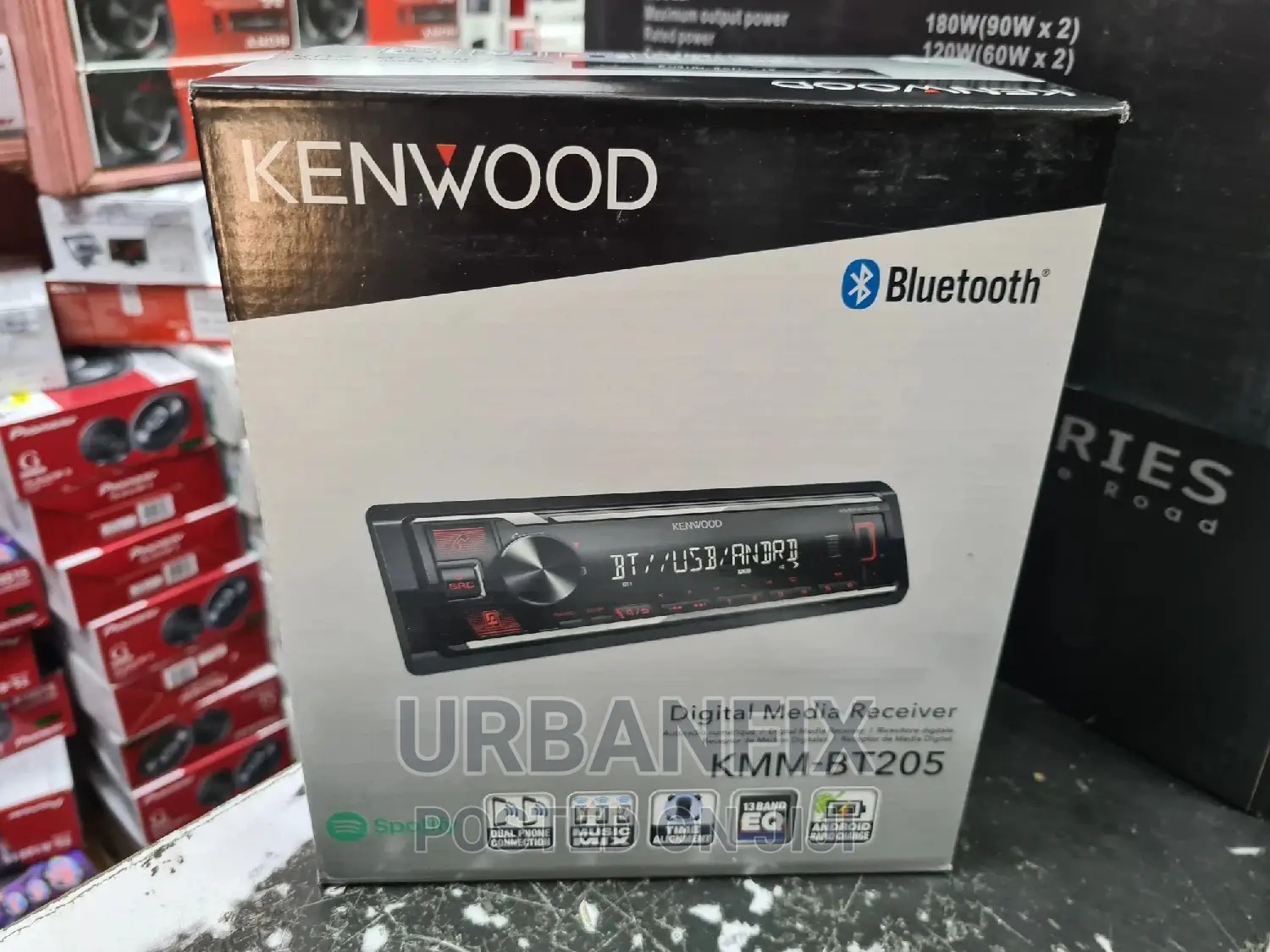 Kenwood Bluetooth Car Radio With Usb, Aux