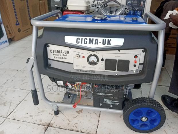 Cigma-Uk 5.5kw Gasoline Generator Keystart - main view