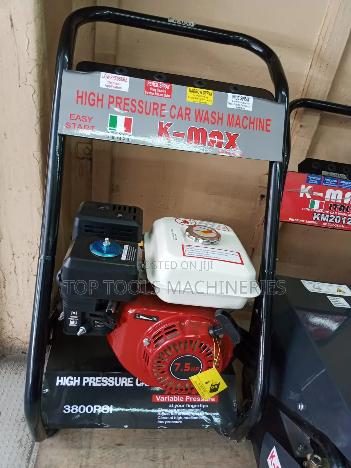 K-Max 3800psi High Pressure Carwash Machine