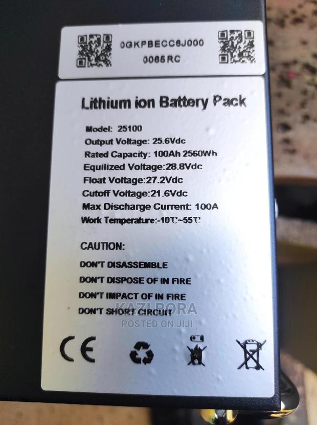 24v/100ah Lithium Ion Solar Battery - thumbnail 6