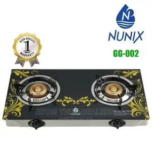 Nunix 2 Burners Glass Top Cooker