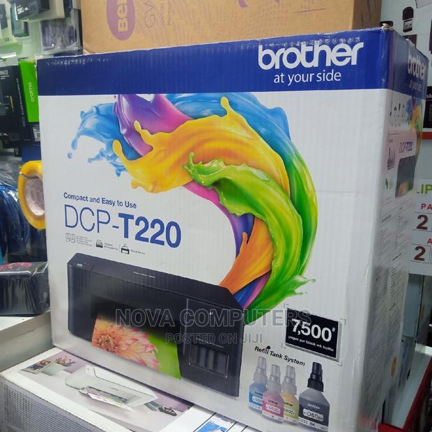 DCP-T220 Colored All-in-One Brother Printer - main view