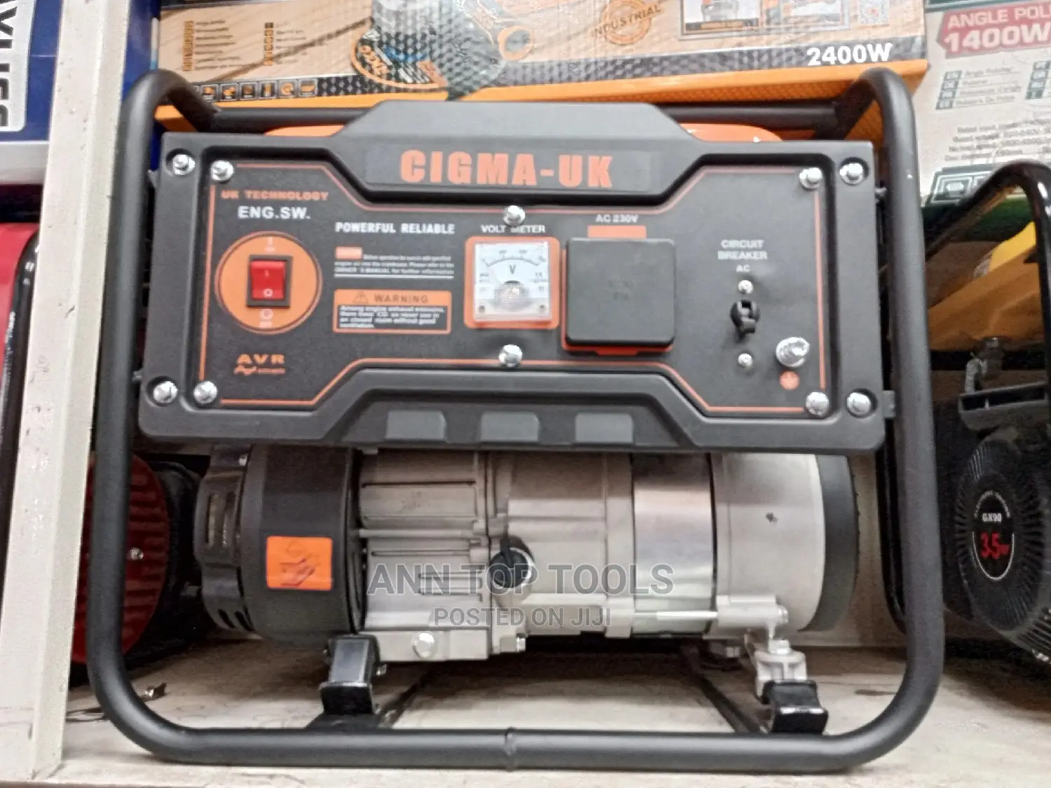 Cigma Uk 1.5 Kva Gasoline Generator