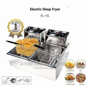 Electric Double Deep Fryer Double - thumbnail 2