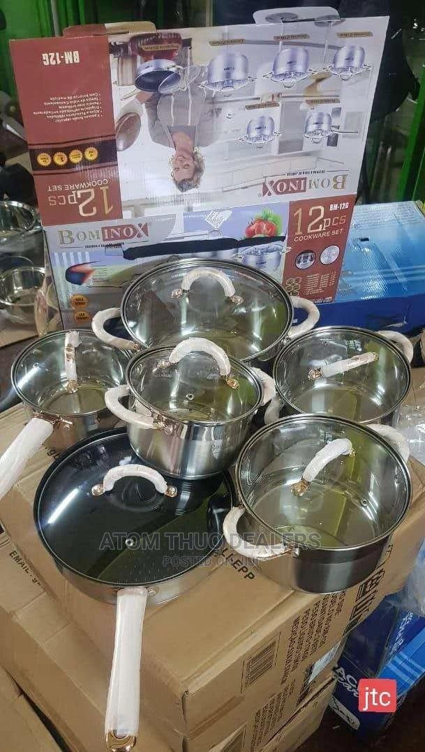 Bominox 12 Pieces Cookwarpe