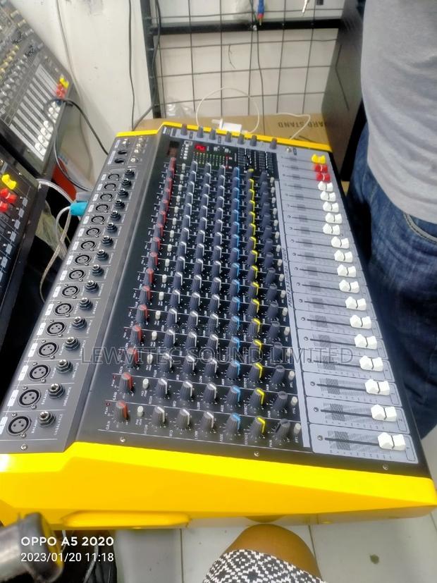 16 Channels Powered Mixer