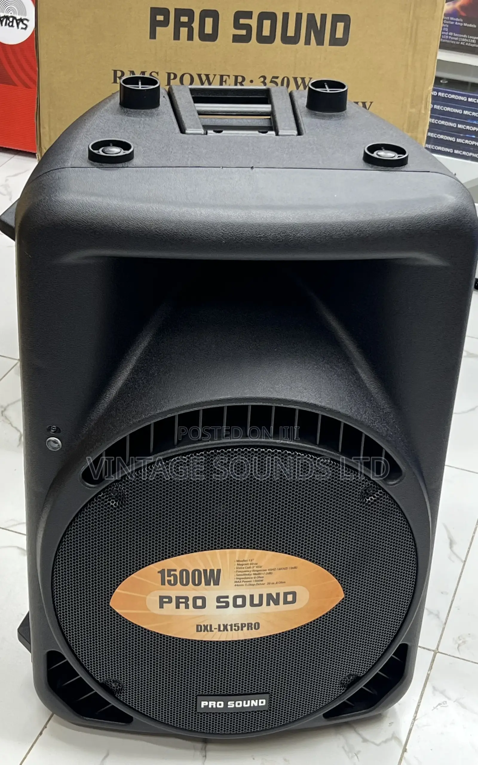 Pro- Sound 15 Inch 1500watts Passive Speaker (Plastic)