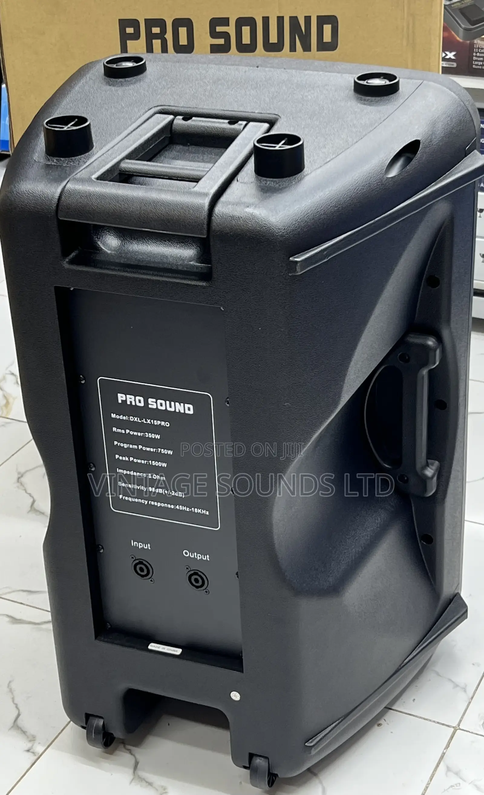 Pro- Sound 15 Inch 1500watts Passive Speaker (Plastic)