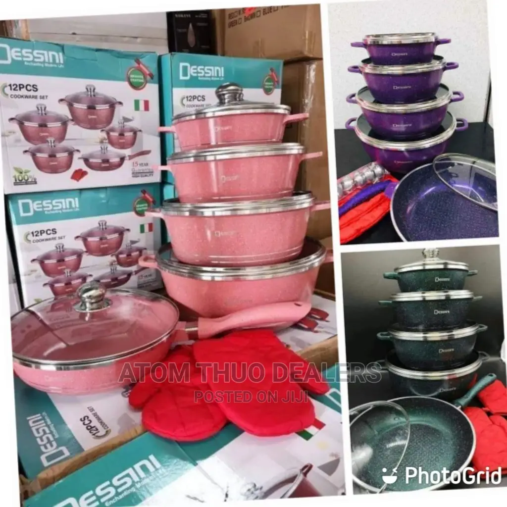 12pcs Desini Nonstick Cookware Set 