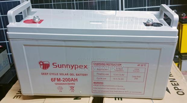 Sunnypex 200ah Battery - main view