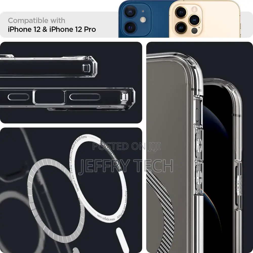 Ultra Hybrid Mag Back Cover for iPhone 12 and iPhone 12 Pro