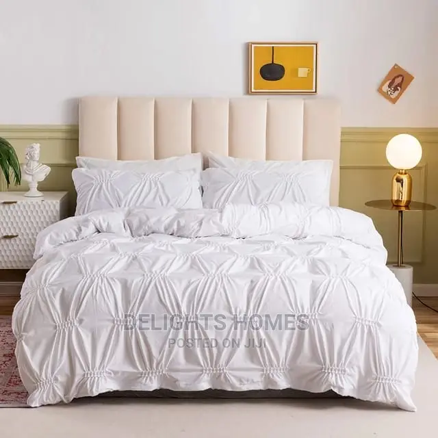 3pc Double Pinch Pleat Duvet Cover Set*