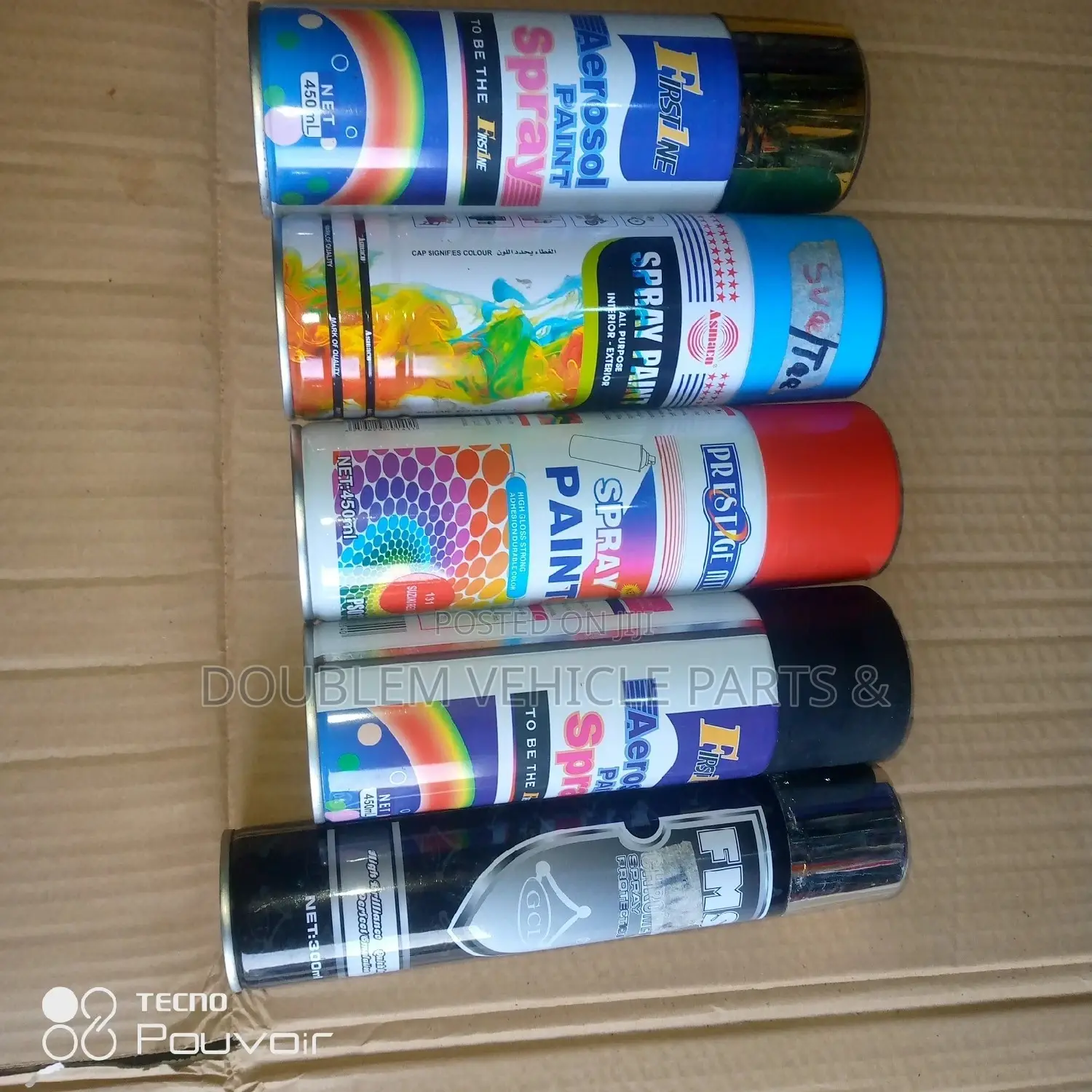 Spray Paint Black