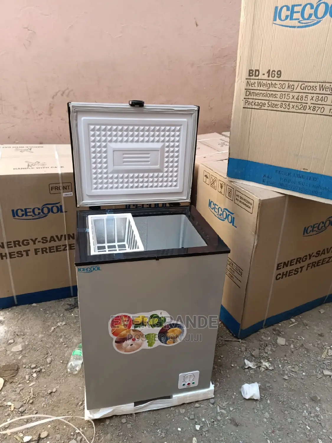 109 Litres Ice Cool Chest Freezer Available.