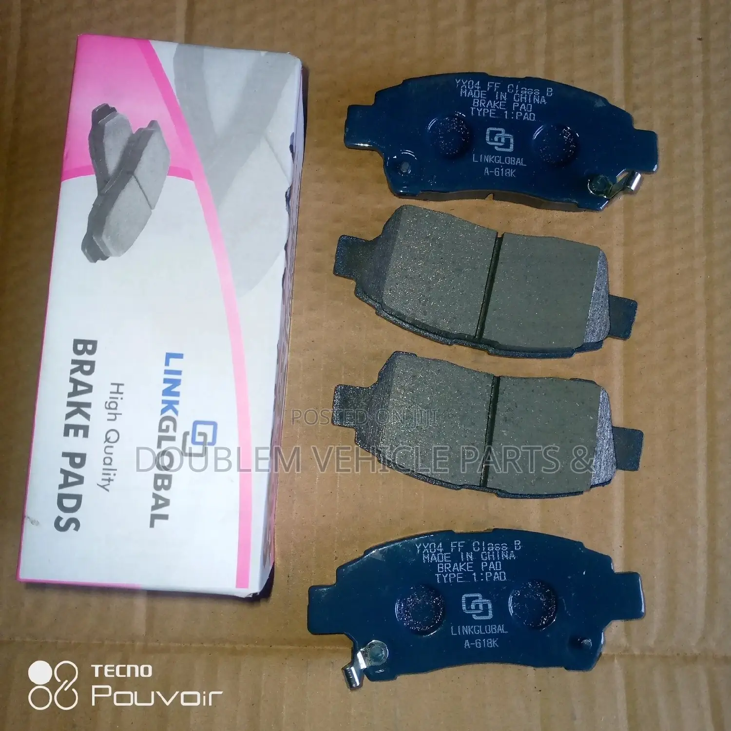 Brake Pads Probox Old/Platz/Vitz