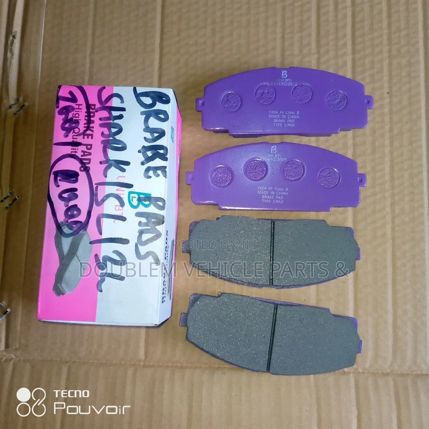 Brakepads Shark/5l/Hiace/3l