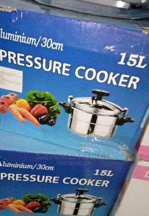 Restocked High Quality 15 Litre Pressure Cooker - thumbnail 2
