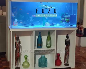 Aquarium With Open Shelf