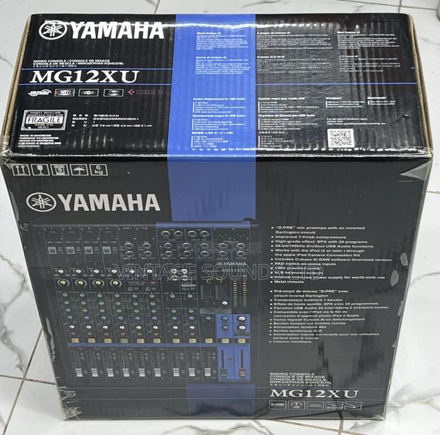New Yamaha MG12XU 12-Input 4-Bus Mixer With Effects - thumbnail 2