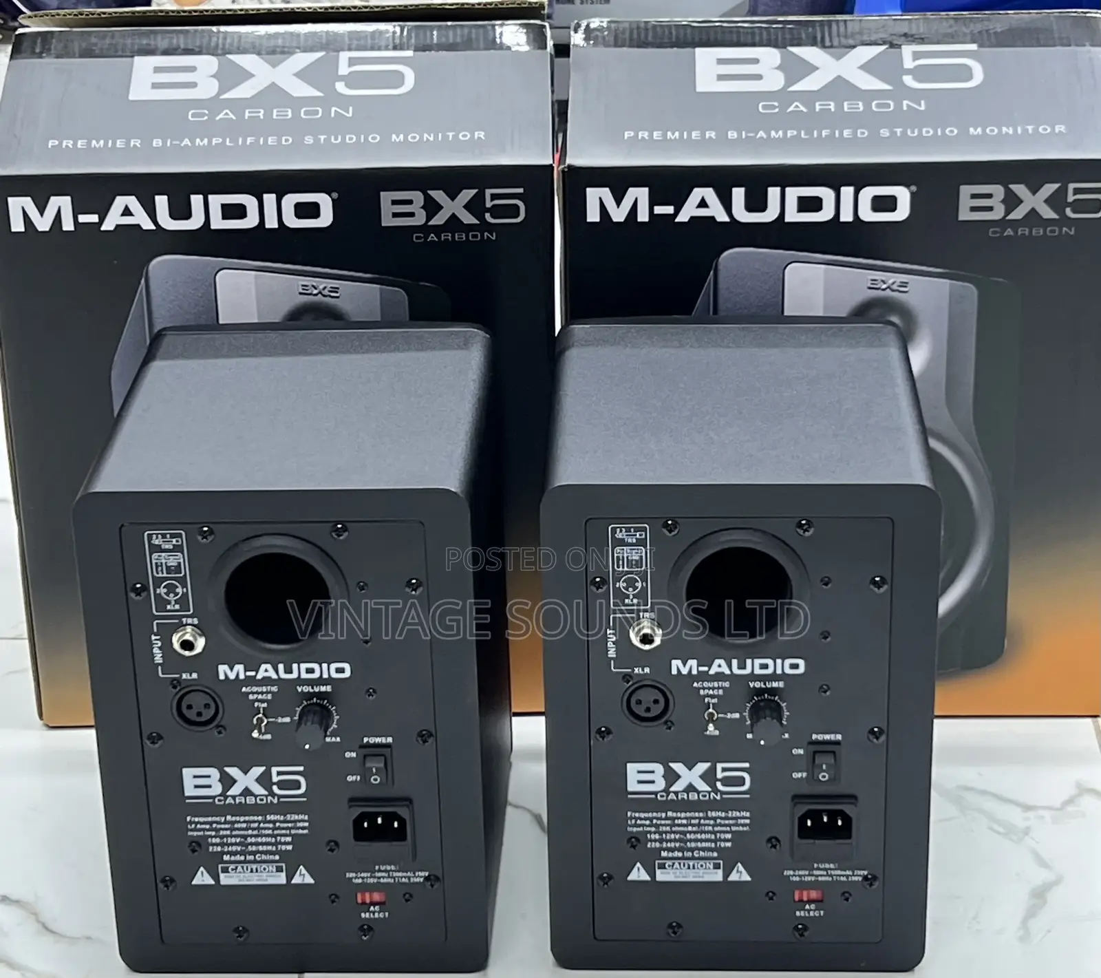 M-Audio Bx5 Carbon | 5"Pair Speaker Studio Monitor