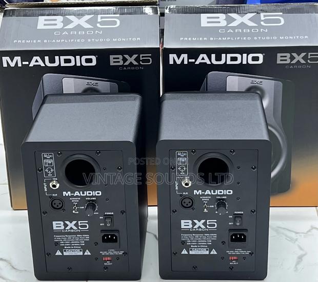 M-Audio Bx5 Carbon | 5"Pair Speaker Studio Monitor - thumbnail 3