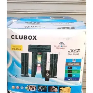 Brand New 3.1CH Clubox Speaker