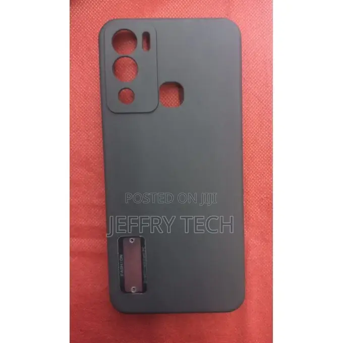 Infinix Hot 12i CASE//Cover//Camera Protect// Black