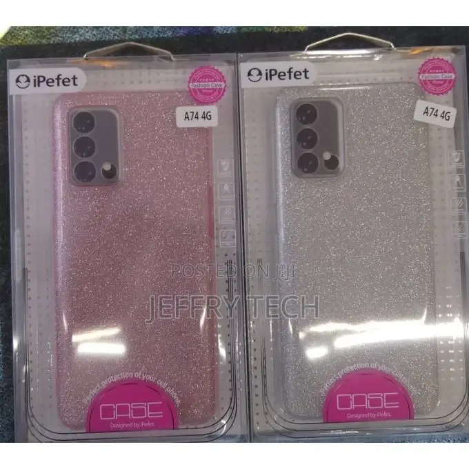 Samsung Galaxy A74 4g, Ipefet Case, Fancy, Glitter - Purple