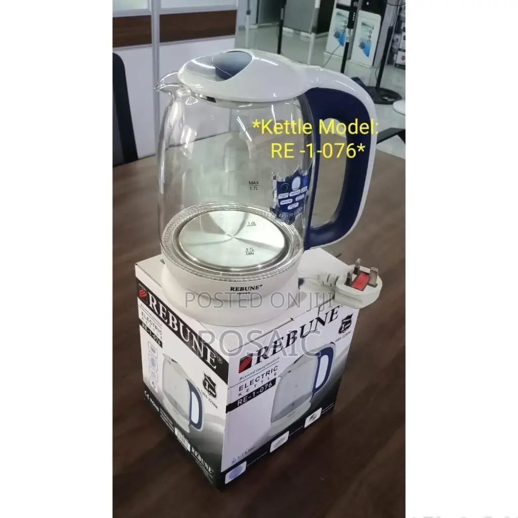 Rebune Glass Kettle