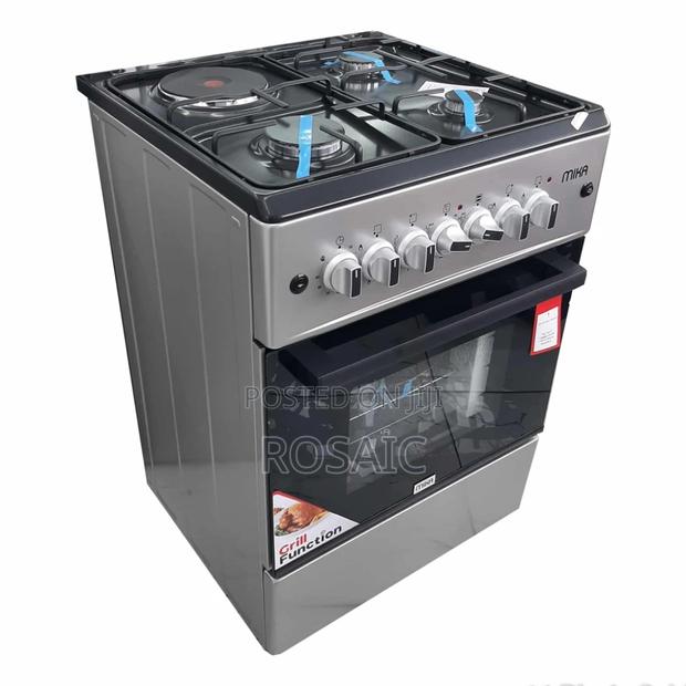 Mika Gas Cooker 3+1 Standing Cooker 60x60