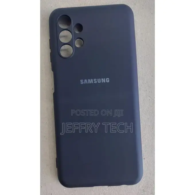Samsung A23//Silicone Case//Shockproof//Cover - Black