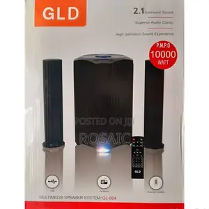 2.1CH Gld 10000 Watts Speaker