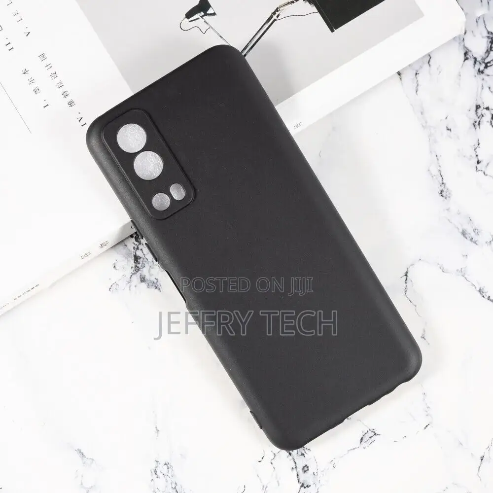 VIVO Y53S 2021 Black Silicone Case - TPU Cover