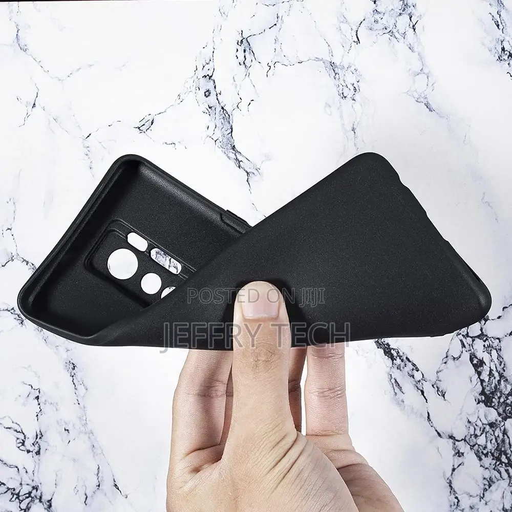 Tecno Phantom X Case, Soft TPU Back Cover Shockproof Silico