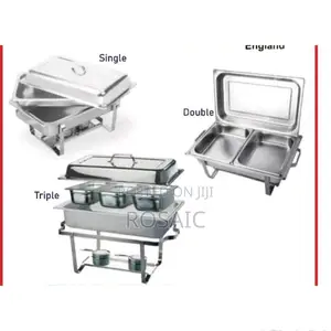 Chaffing Dishes Single, Double and Triple