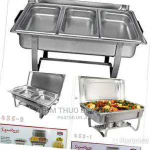 Signature Chaffing Dishes Tripple.