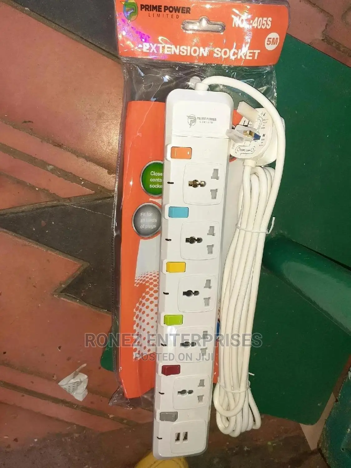 5 Way Extension With Usb.