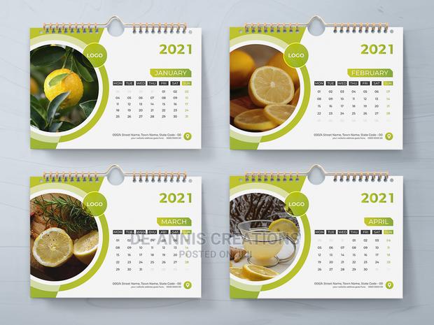 7 Leaf Desk Calendar - main view