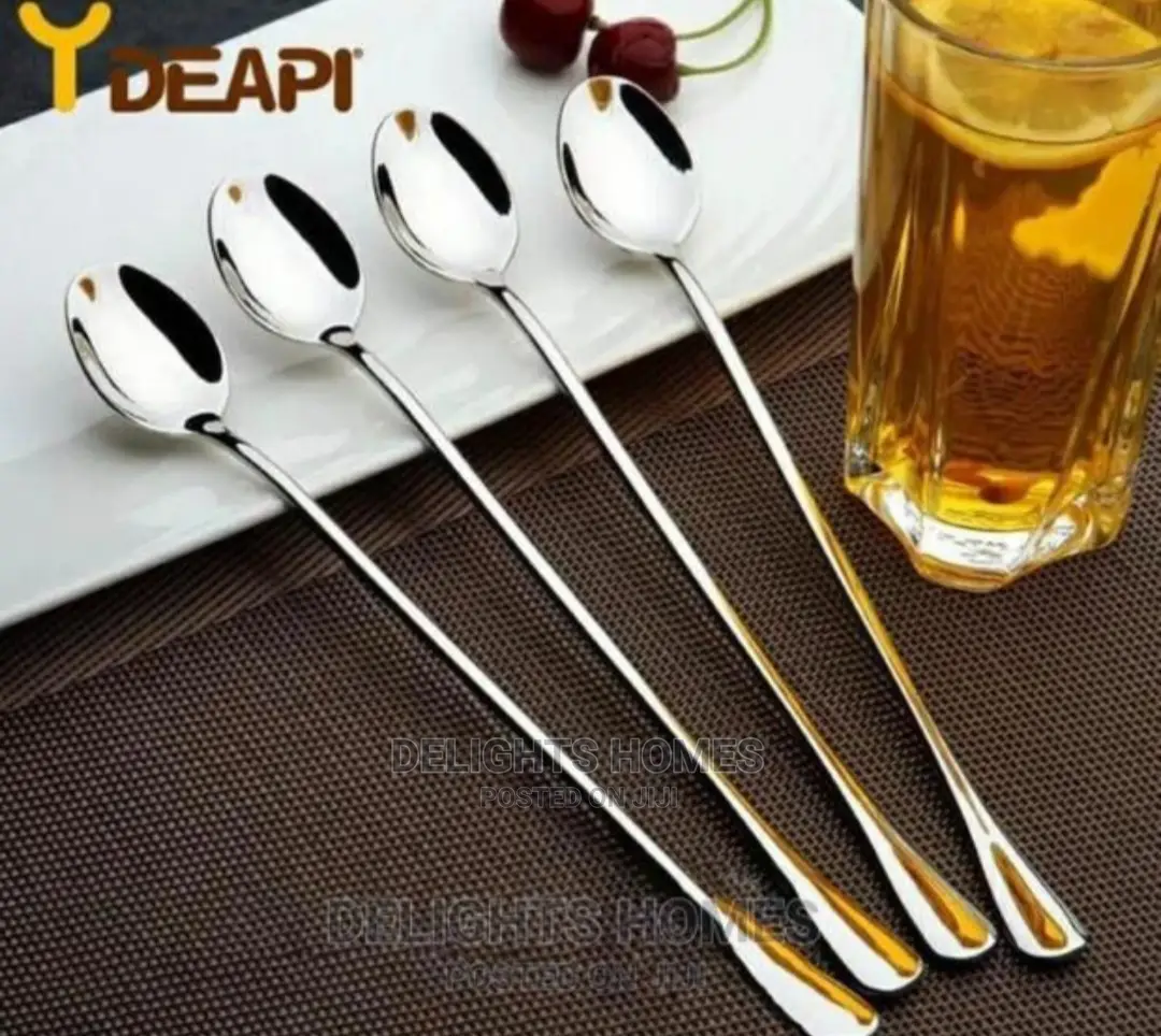 6pcs Long Tea Spoons