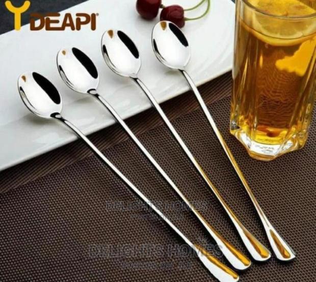6pcs Long Tea Spoons