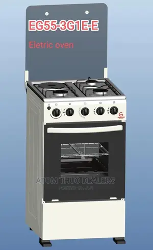 3+1 Eurochef Free Standing Electric Oven 50*55 .