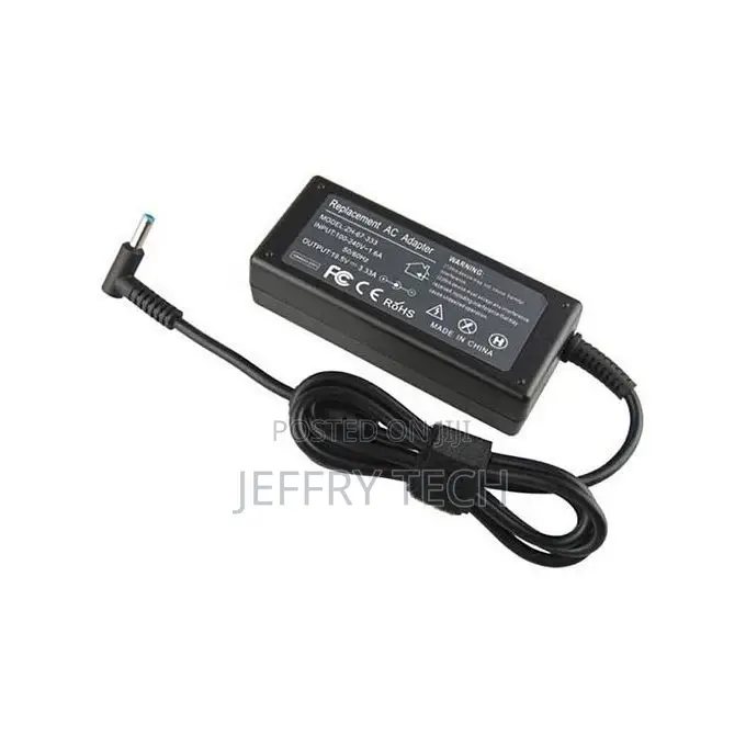 Generic Adapter for HP - 19.5v - 3.33A - Blue Pin - Black