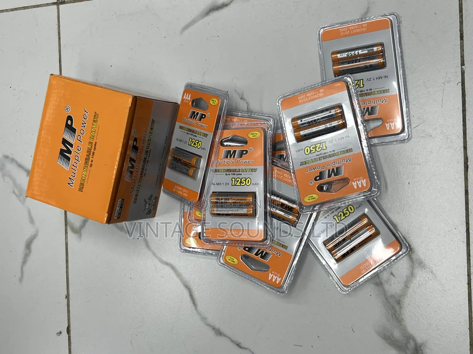 Mp Triple AAA Rechargeable Batteries High Capacity