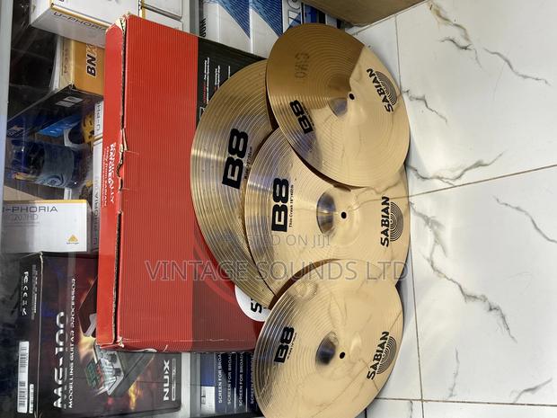 Sabian B8 Drumset Cymbals Complete Set ( Bronze) - main view